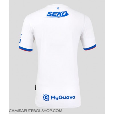 Camisa de time de futebol Rangers Replicas 2º Equipamento 2025-26 Manga Curta Camisa de time de futebol Rangers Replicas 2º Equipamento 2025-26 Manga Curta